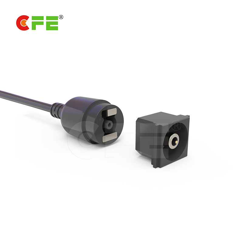 Custom magnetic power connector male and female for medical equipment