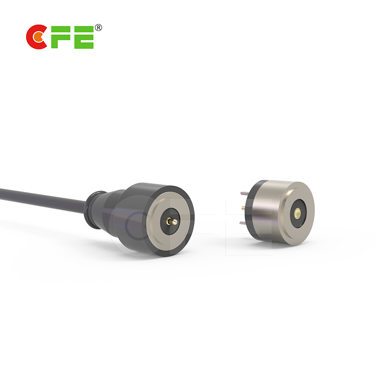 CFE專業定制圓形的磁吸充電線 高壽命磁吸式充電連接器 