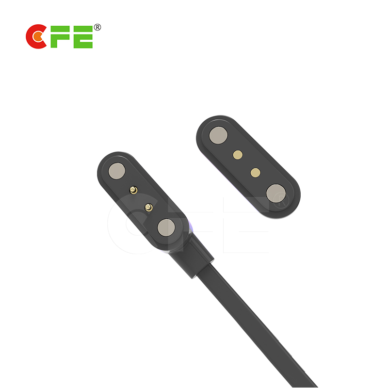 2 Pin magnetic charging cable connector