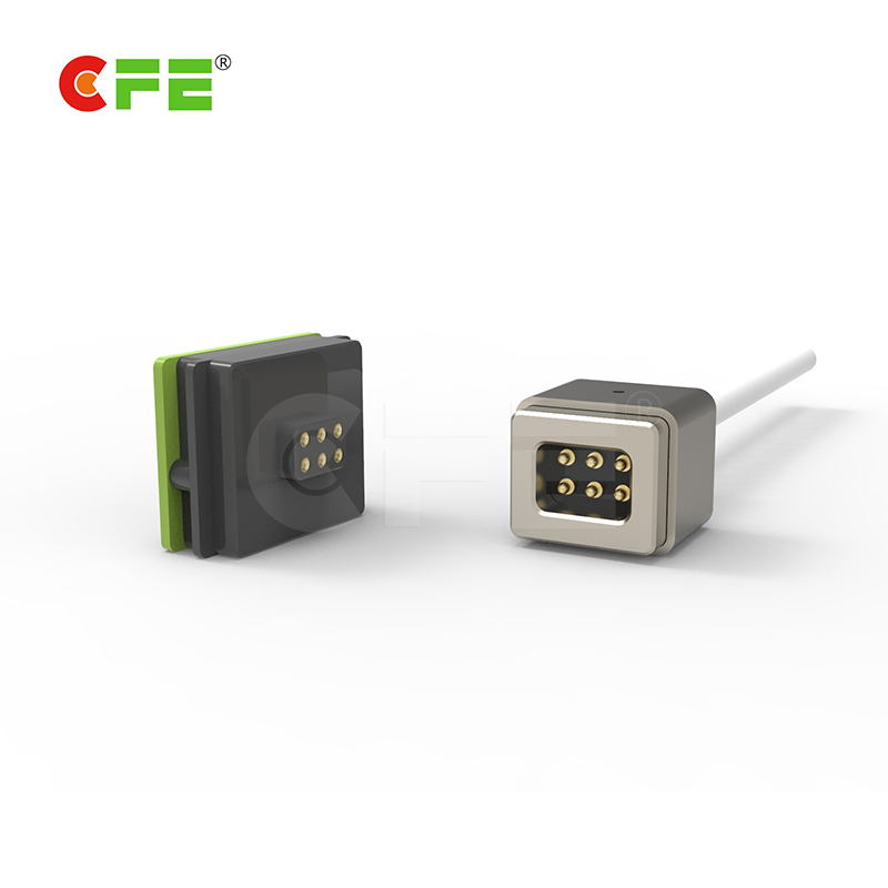 6pin magnetic cable charging connector with USB on household proudcts