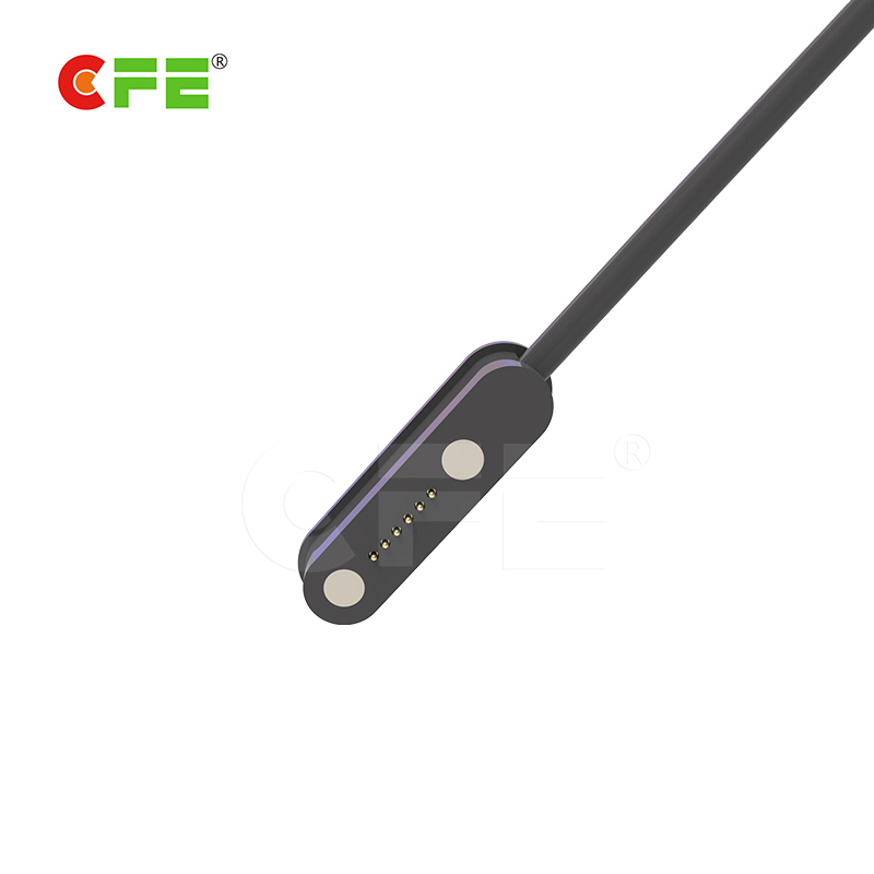 6pin pogo pin magnetic connector