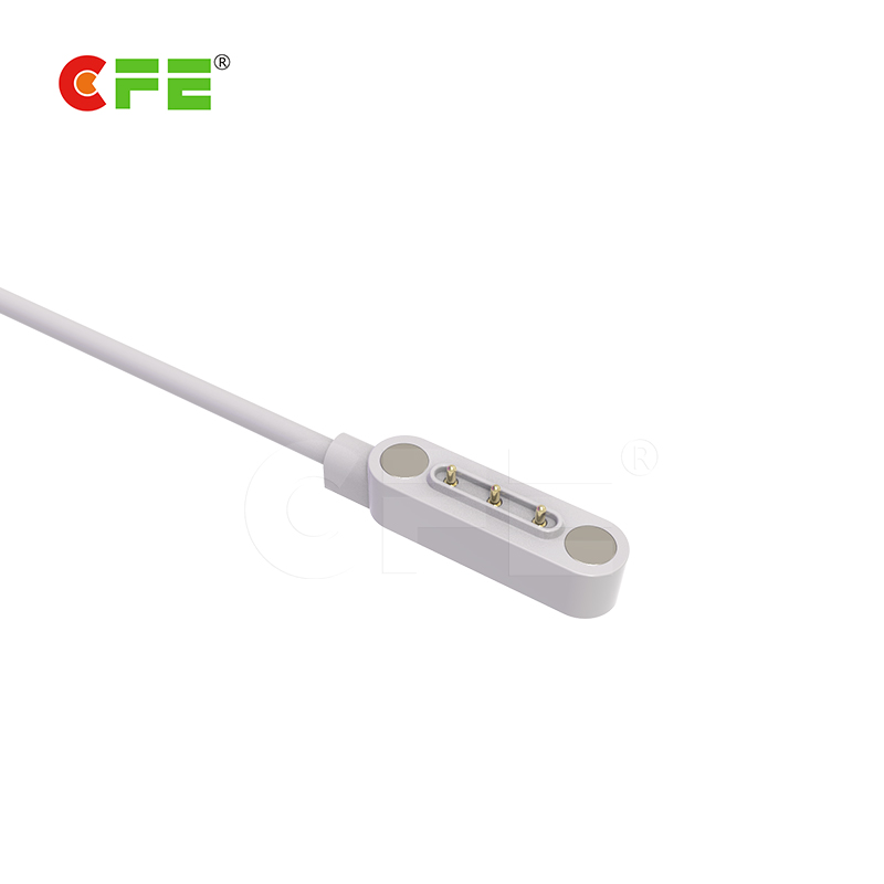 3 pin cable connector magnetic charging connector for air cleaner