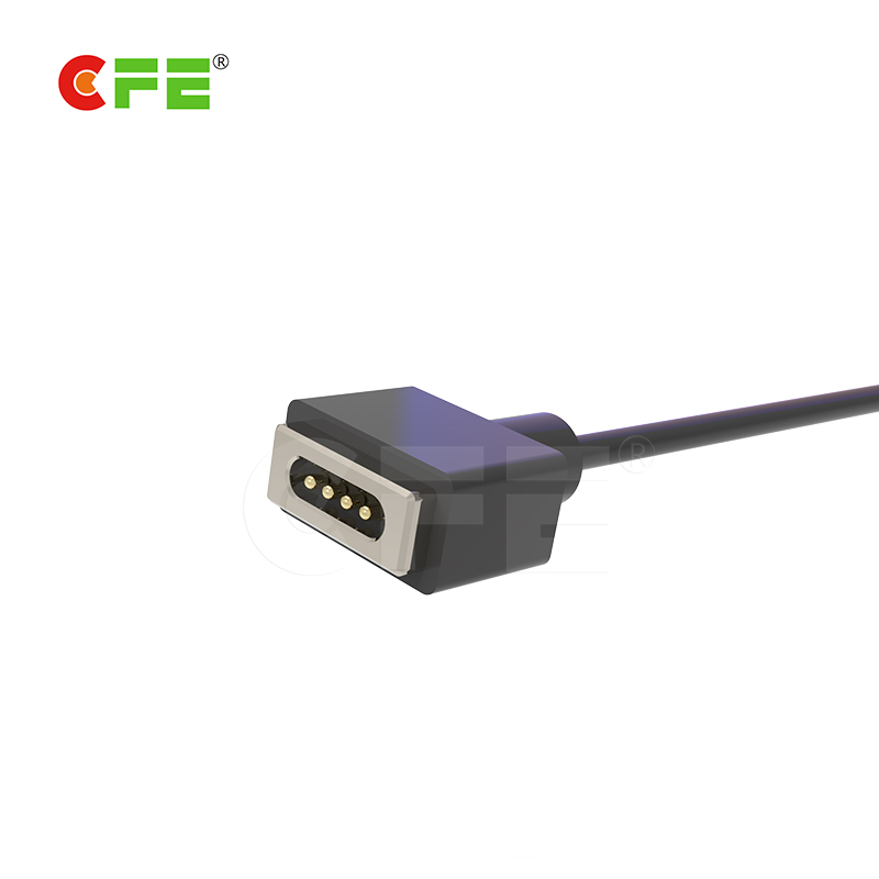 4pin male and female magnetic cable connector