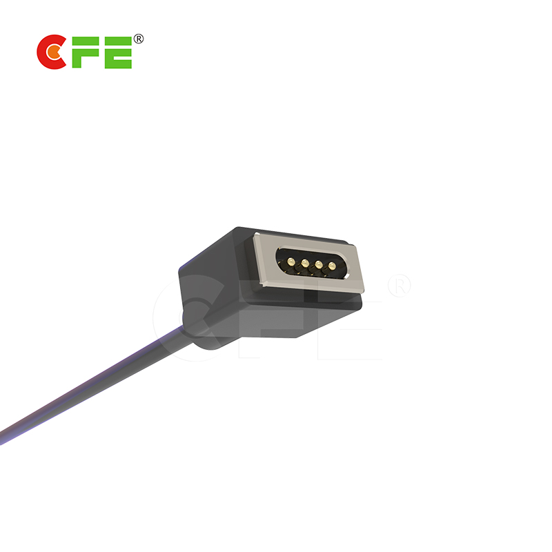 4pin male and female magnetic cable connector