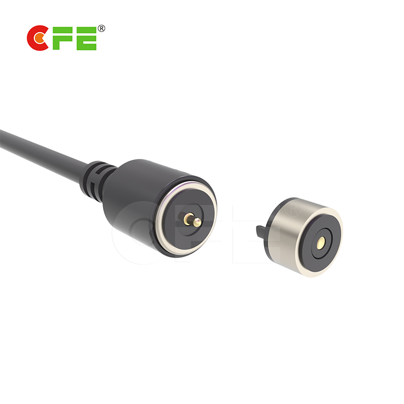 High class electric magnetic power charging cable connector for beauty equipment