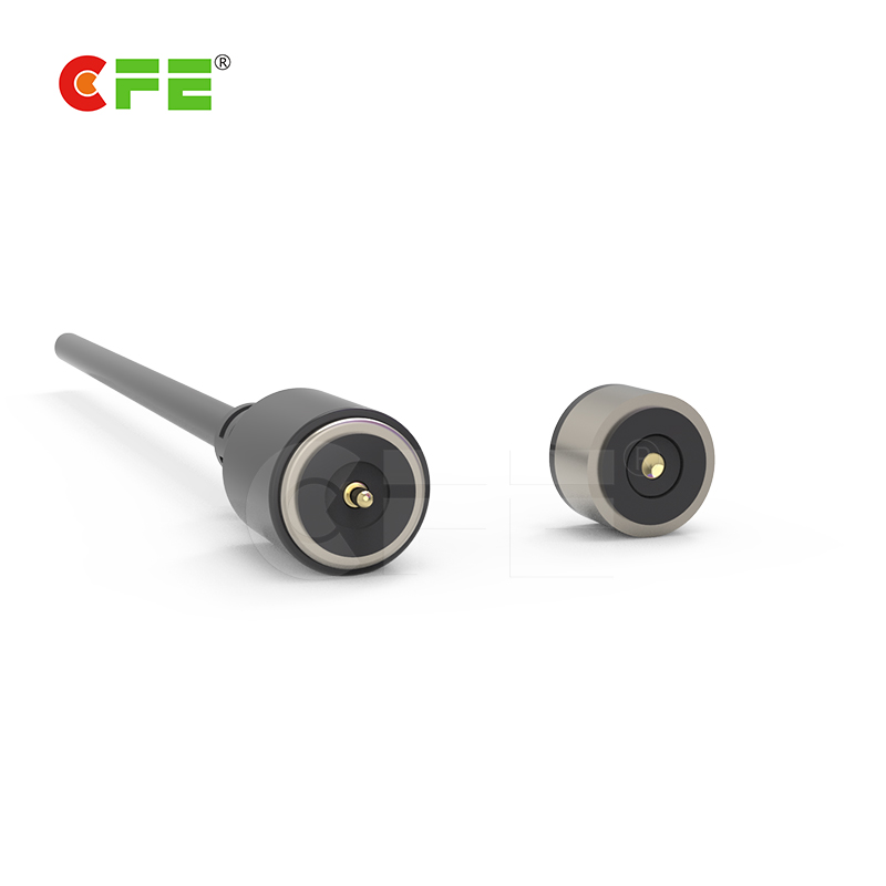 High class electric magnetic power charging cable connector for beauty equipment