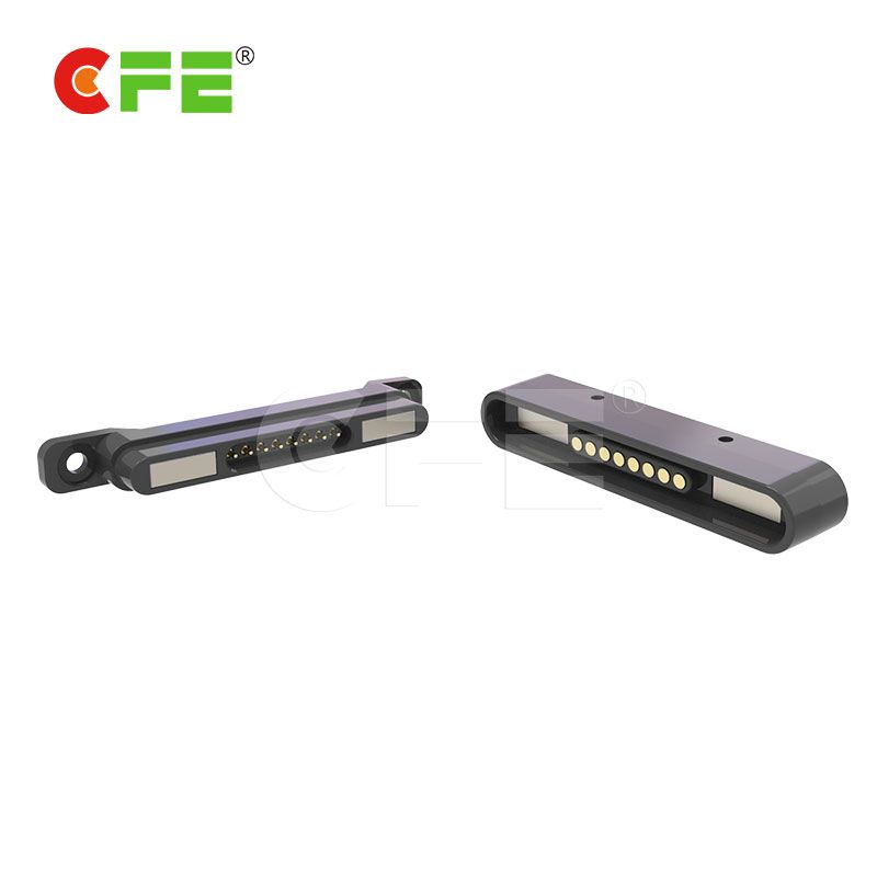 8Pin male and female magnetic electronic connectors for bank system、temperature sensor