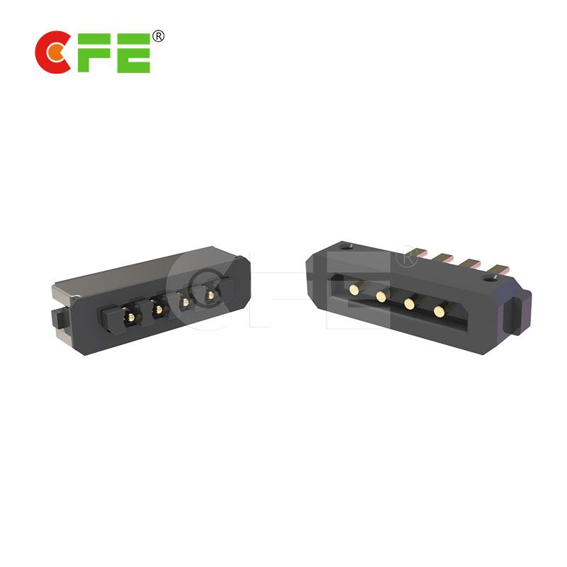 customized 4pin male and female magnetic connector manufacturer 