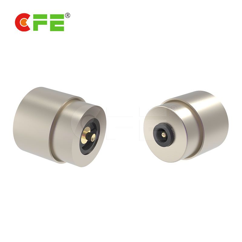 round type magnetic power connector for LED