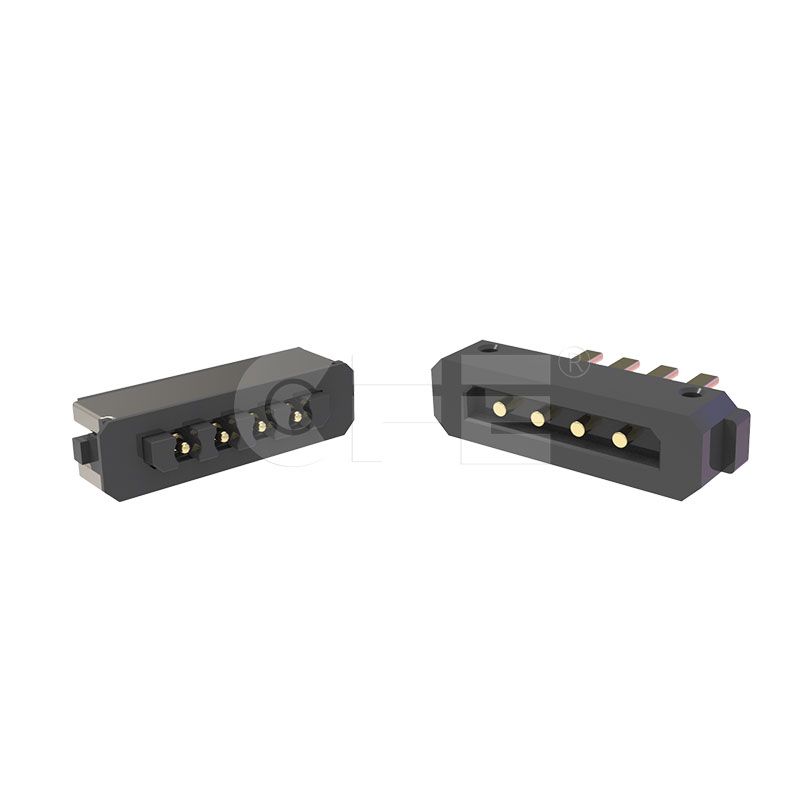 Customized 4pin male and female magnetic connector manufacturer